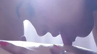 Indian young college student trapped for sex with bhabhi