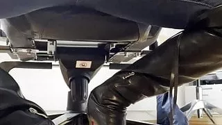 Enjoy my Overknee and cum