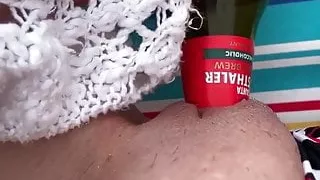 Beach, Pussy, and A Beer Bottle