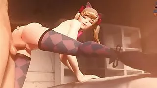 Hot Babes From Games Fucking