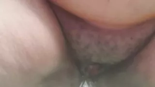 Ebony BBW peeing