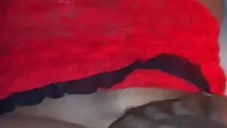 Pounded doggy and cream on my dick