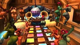 Warcraft dance party