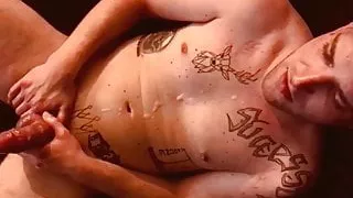 MaxDickons - fat BWC & huge load ... tattooed guy moaning