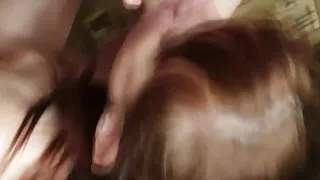 Kinky teen gets her cunt and mouth stuffed