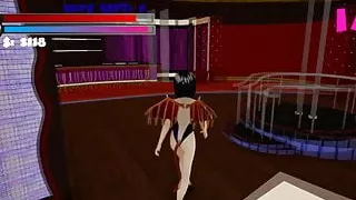 Mia's Quest: A Succubus Adventure Strip Club Level