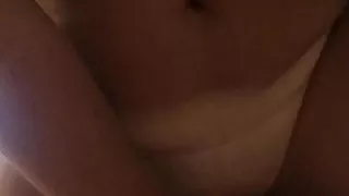 My Girlfriend Rubs Hubbys Cock On Her Pussy