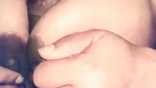 Bangla aunty boobjob