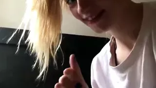 My best friend let me cum in her mouth in POV