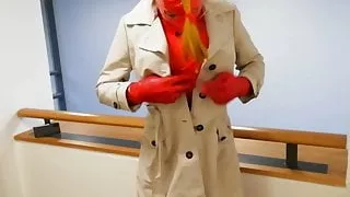 Red Latex in Posh hotel