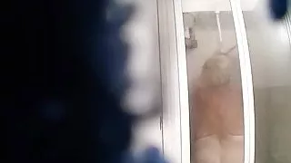Stepmother in law's having a shower