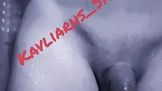 Kavliarhs Satyros wet and horny in the bathroom