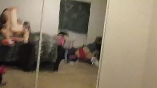 Hot Slut Jumps on Some Random Guys Nuts