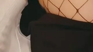 Fingering my ass in the morning