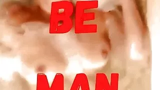 naked in the bathroom