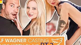 Kitty Blair dicked down & cum-glazed! wolfwagner.casting