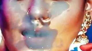 Nayanthara hottest cumtribute four cumblasts back-to-back