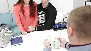 HUNT4K. Hot sex with pretty teen girl costs as much as a new car