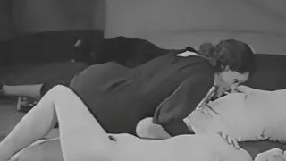 1920s Vintage Porn Remastered in HD, Blowjob at a Nudist Bar