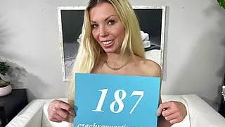 Sexy blonde teaser came to casting