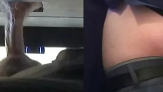 Arsch, Großer Arsch, Großer Schwanz, Blasen, Papa, Schwuler Sex