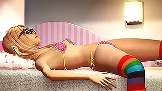 Virgin nerdy girl gets fucked by a black big cock in sauna