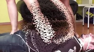 balkan brat doms trample bounded poor slave richie