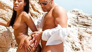 PORNDOE PEDIA - Beach Fun With Sexy Brazilian Teen Noe Milk