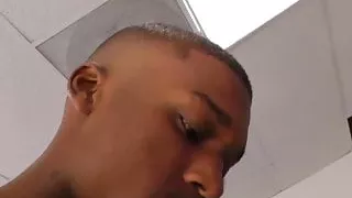 Black twink gets rimmed and fucks
