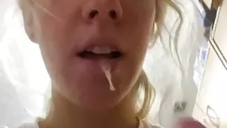 Using My Pink Silicone Dildo