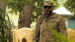 Transgender blonde gets spermed