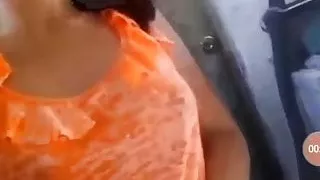 I record my girlfriend naked