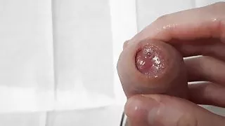 SWEET & LONG cumming over Napkins