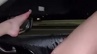 Pissing car