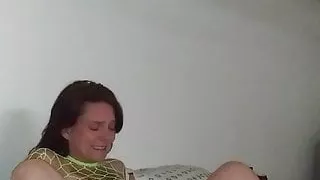 Emily Peters and her fuck saw sex machine