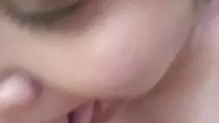 Sucking my boyfriends cock while watching sports