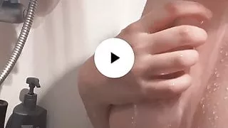 French shower small boobs