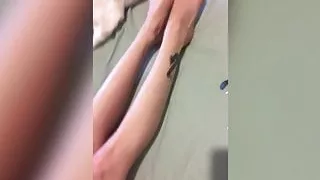 Girl with Pierced Nips Dildos Her Pussy