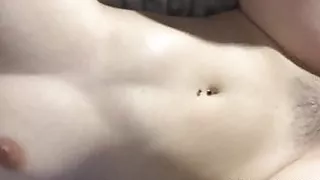 Missionary POV, Hard hairy fuck and cum