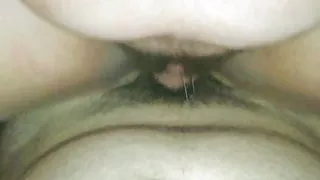 Big clit on wet cowgirl