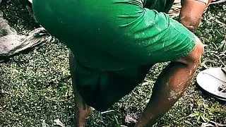 Village anty ki ass slow motion