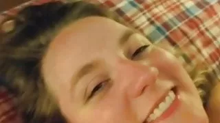 Slutty Ohio servant Amanda tied up and talking dirty to master