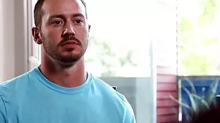 Tatted hunk barebacks and cum sprays buff ass