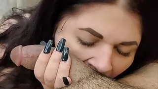 Sucking Step Daddys cock