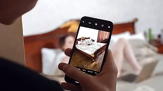 SIS.PORN. Slut cant cum fondling pussy with hands but stepb