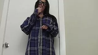 Nerdy girls like me are always secret sluts