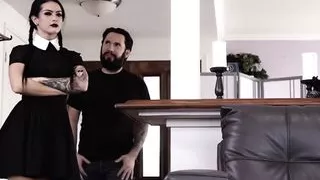 Gothic Katrina Jade Gets Rough Fucked & Destroyed