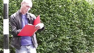 Curly bbw seduced and fucked by stranger