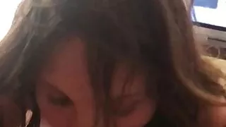 This Bitch she don't know how to suck my Dick