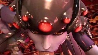 Widowmaker Doggy Creampie